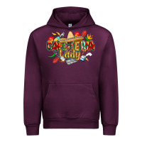 Mauve Wine cinco de mayo cafeteria lady Urban Hoodie - CowGirlArtShop
