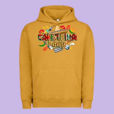 Cinco De Mayo Cafeteria Lady Urban Hoodie Designed By Cowgirlartshop