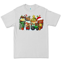 Dove Grey Christmas tractor coffee cups Premium Tee - Zillion Design Studio