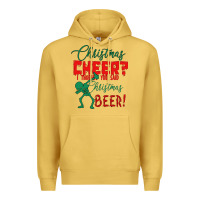 Antique Gold Christmas Cheer I Thought You Said Christmas Beer Premium Hoodie - Bettercallsaul