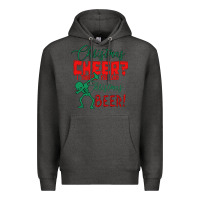 Charcoal Heather Christmas Cheer I Thought You Said Christmas Beer Premium Hoodie - Bettercallsaul