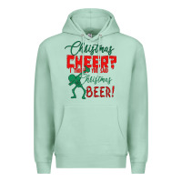 Seafoam Christmas Cheer I Thought You Said Christmas Beer Premium Hoodie - Bettercallsaul