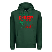 Sports Green Christmas Cheer I Thought You Said Christmas Beer Premium Hoodie - Bettercallsaul