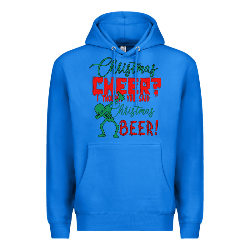 Christmas Cheer I Thought You Said Christmas Beer Premium Hoodie by Bettercallsaul | Teevron
