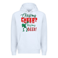 White Christmas Cheer I Thought You Said Christmas Beer Premium Hoodie - Bettercallsaul