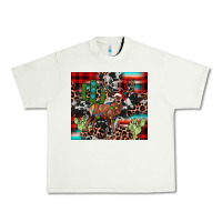 Pistachio christmas reinder Urban Heavy Tee - JahusDesignShop