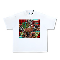 White christmas reinder Urban Heavy Tee - JahusDesignShop