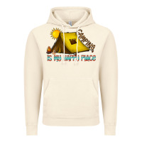 Vintage Artic camping is my happy place Vintage Hoodie - CowhideDigitalArt