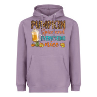 Lavender pumpkin spice and everything nice Heavyweight Hoodie - BundleAndBundleShop