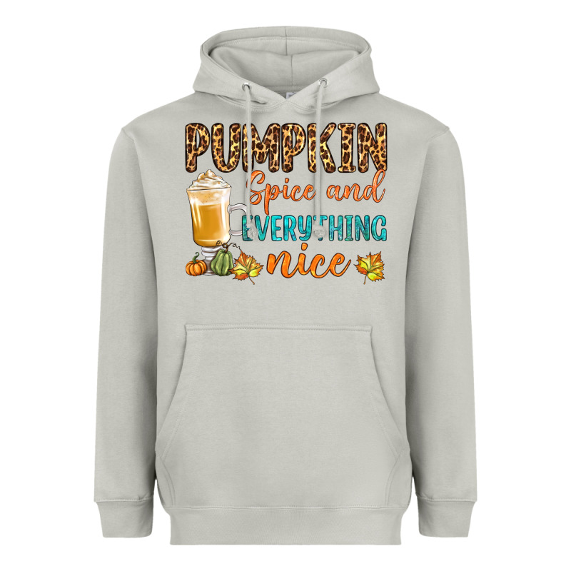 Pumpkin Spice And Everything Nice Heavyweight Hoodie by BundleAndBundleShop | Teevron