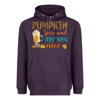 Plum pumpkin spice and everything nice Heavyweight Hoodie - BundleAndBundleShop