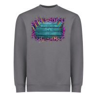Storm Aztec Wood Leopard Frame Heavyweight Sweatshirt - Bettercallsaul