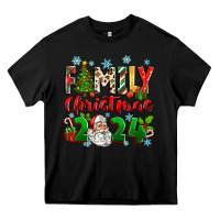 Black family christmas 2024 Heavy Core Tee - Zillion Design Studio