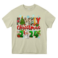 Mossy family christmas 2024 Heavy Core Tee - Zillion Design Studio