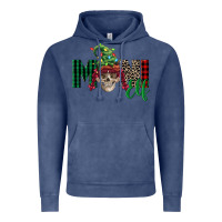 Vintage Denim girl mini elf skull Vintage Hoodie - FaDigitalArtStudio