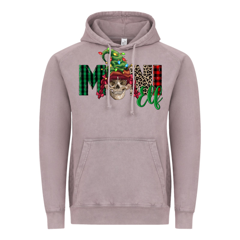 Girl Mini Elf Skull Vintage Hoodie by FaDigitalArtStudio | Teevron
