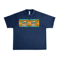 Navy Blessed mama Urban Heavy Tee - Artiststas