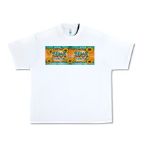 White Blessed mama Urban Heavy Tee - Artiststas