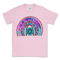 Bubblegum Pink rainbow and gemstone Classic Tee - AdoDesignShop