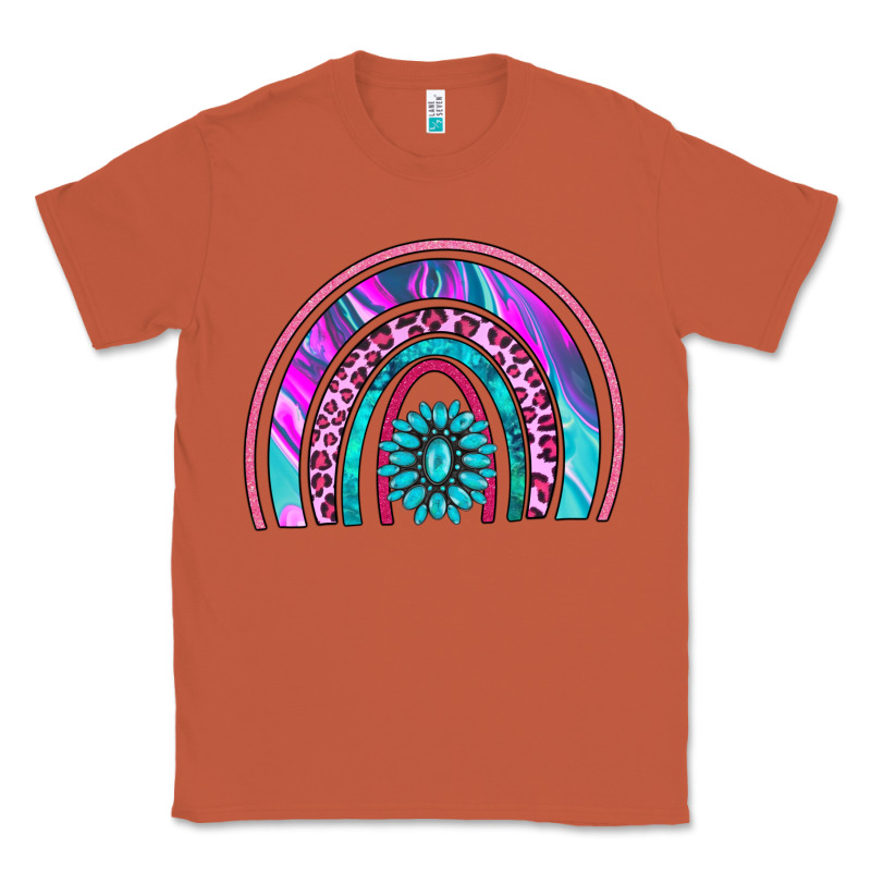 Rainbow And Gemstone Classic Tee by AdoDesignShop | Teevron