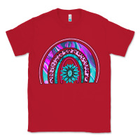 Red rainbow and gemstone Classic Tee - AdoDesignShop