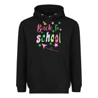Black Back To School Heavyweight Hoodie - BundleAndBundleShop