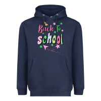 Navy Back To School Heavyweight Hoodie - BundleAndBundleShop