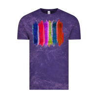 Cloud Purple Colored Jute Brush Strokes Vintage Tee - Bettercallsaul