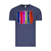 Vintage Denim Colored Jute Brush Strokes Vintage Tee - Bettercallsaul