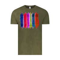 Vintage Olive Colored Jute Brush Strokes Vintage Tee - Bettercallsaul