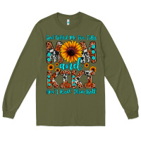 Army Green god gifted me two titles mom and kiki and i rock t Long Sleeve Tee - JahusDesignShop
