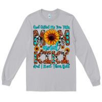 Moon Dust god gifted me two titles mom and kiki and i rock t Long Sleeve Tee - JahusDesignShop