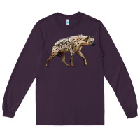 Plum hyena Long Sleeve Tee - LillyAllenDesigns