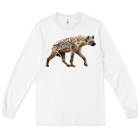 White hyena Long Sleeve Tee - LillyAllenDesigns