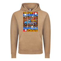 Vintage Coffee american truck air freshener Vintage Hoodie - HRA Design Shop