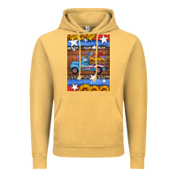 Vintage Mustard american truck air freshener Vintage Hoodie - HRA Design Shop