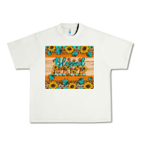 Pistachio Blessed mama Urban Heavy Tee - Artiststas
