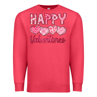 Cardinal happy valentines Premium Sweatshirt - LillyAllenDesigns