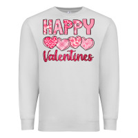 Dove Grey happy valentines Premium Sweatshirt - LillyAllenDesigns