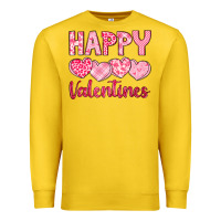 Lemon happy valentines Premium Sweatshirt - LillyAllenDesigns