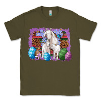Army Green goat family eggs flowers leopard serape glitter Classic Tee - Artiststas
