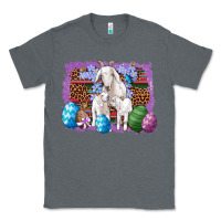 Charcoal Heather goat family eggs flowers leopard serape glitter Classic Tee - Artiststas