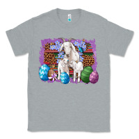 Heather Grey goat family eggs flowers leopard serape glitter Classic Tee - Artiststas