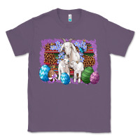 Lavender goat family eggs flowers leopard serape glitter Classic Tee - Artiststas