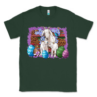 Sports Green goat family eggs flowers leopard serape glitter Classic Tee - Artiststas