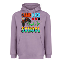 Lavender game over back to school Heavyweight Hoodie - BundleAndBundleShop