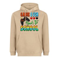 Mushroom game over back to school Heavyweight Hoodie - BundleAndBundleShop