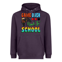 Plum game over back to school Heavyweight Hoodie - BundleAndBundleShop