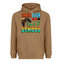 Toasted Coconut game over back to school Heavyweight Hoodie - BundleAndBundleShop
