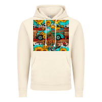 Vintage Artic western farm life truck sunflowers  mousepad Vintage Hoodie - HRA Design Shop